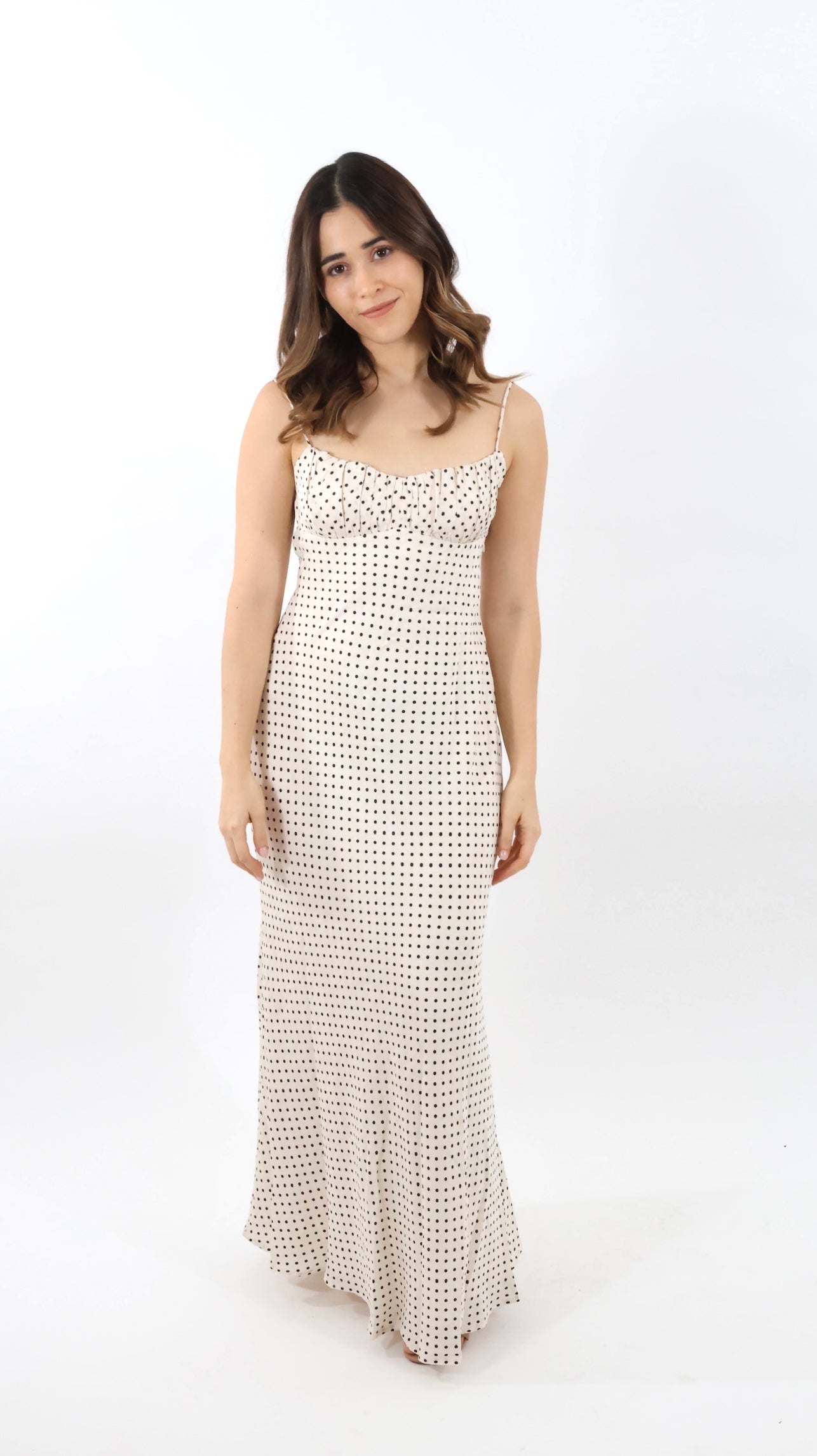 Polka Maxi Maxi Dress